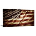 thumbnail image 1 of Design Art American Flag Contemporary Canvas Art Print, 1 of 4