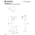 thumbnail image 5 of Kingston Brass SCC8501 Freestanding Toilet Paper Holder with Storage Shelf in Polished Chrome, 5 of 8