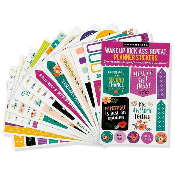 Planner Stickers Wake Up Kick Ass (Other)