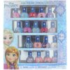 Disney Frozen Elsa Anna Non-Toxic Peel-Off Water-Based Safe Quick Dry Nail Polish ,Gift Kit Set for Kids Tweens Girls, Glittery and Opaque Colors, Ages 3+ (18 Pcs)