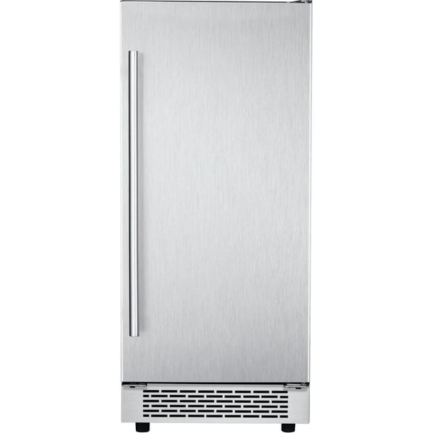 Hanover The Vault 15 In. Stainless Steel Undercounter Ice Maker with