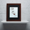 thumbnail image 3 of Trademark Fine Art Children's Art Matted Framed Art ' Love Balloon ' by Carla Martell, 3 of 3