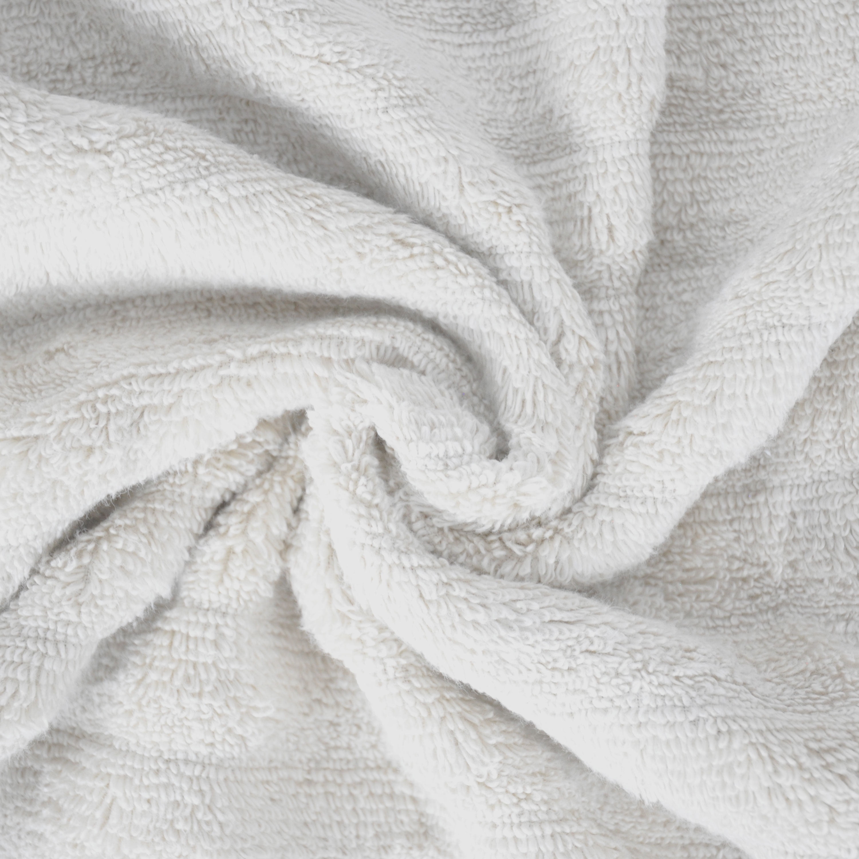 Mainstays Performance Textured 6-Piece Bath Towel Set - Arctic White