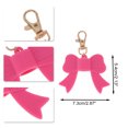 thumbnail image 2 of Unique Bargains 1 Pc Portable Bow Lipstick Holder Case S Rose Red, 2 of 5