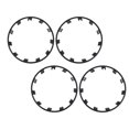 thumbnail image 1 of 21in Wheel Rim Edge Protector Ring Clips with Soundproof Foam for Hubcaps 4pcs, 1 of 7