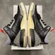 thumbnail image 5 of Ni - ke Size 10 - VINTAGE Ni - ke Air Jordan 3 Retro OG Black Cement Sneaker 136064-001, 5 of 5