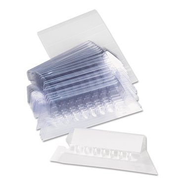 Avery Printable Self-Adhesive Plastic Tabs, 1-1/4", Repositionable ...