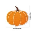 thumbnail image 3 of Halloween Thanksgiving Rug – Non-Slip Pumpkin & Maple Leaf Floor Mat for Bedroom, Bathroom – Soft Polyester Skidproof Decor‌, 3 of 6