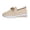 Beige, variant on jiaxiM Wide Toe Box Sneakers Women Mesh Knitted Walking Shoes with Wide Width Hands Free on Wide Toe Box Sneakers Women Classic Arch Support Mary Jane Flats Women Sock Shoe