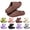 Coffee, variant on Fashion Cloud Slides EVA Open Toe Non-Slip Comfortable Casual Slippers Black 40
