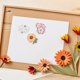 thumbnail image 4 of VERDANVERSE 9Pcs Cute Enamel Flower Pins Assorted Color Metal Brooches for Jackets Bags and Dresses, 4 of 7