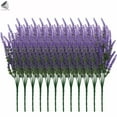 thumbnail image 3 of PULLIMORE 6 Bundles Artificial Flowers Lavender UV Resistant Fake Flowers Indoor Outdoor Faux Plant Decor (Purple), 3 of 9