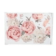 thumbnail image 1 of Pegatinas de pared con diseño de flores de peonía, apliques artísticos para decoración de dormitorio, pegatinas de fondo, 1 of 14