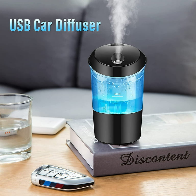 car diffusers for essential oils,diffusers for home, Fragrance car Air  fresheners,USB-Powered Mini Ultrasonic Mist Humidifier Essential Oil  Diffuser for Vehicle