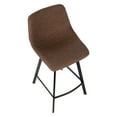 thumbnail image 6 of LumiSource Outlaw 25.5 in. Industrial Counter Stool - Set of 2, 6 of 9