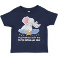 thumbnail image 3 of Inktastic My Meemaw Loves me to the Moon and Back Elephant Family Boys or Girls Toddler T-Shirt, 3 of 5