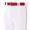 White/Scarlet, variant on A4 Pro Style Elastic Bottom Youth Baseball Pants