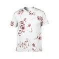 thumbnail image 3 of OUSIMEN Men's short-sleeved printed T-shirt, 3 of 7