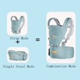 thumbnail image 3 of Portabebés Multifuncional con Asiento de Cadera Portabebés Ergonómico en la Cintura, 3 of 8