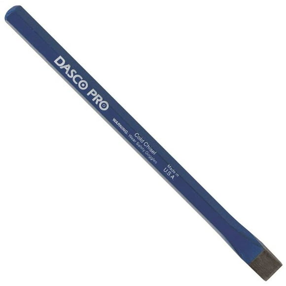 Dasco 413-0 Cold Chisel, 7/8 in Tip, 7-1/2 in OAL, High Carbon Steel