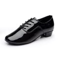 thumbnail image 1 of Zapatos de baile latino para hombre y mujer, zapatillas de baile para Tango y Jazz, marca, 1 of 5