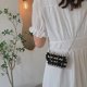 thumbnail image 5 of Bolso Mini Beads Pearl Mujeres Crossbody Bag Chain Bolsos pequeños Monedero (Negro), 5 of 6
