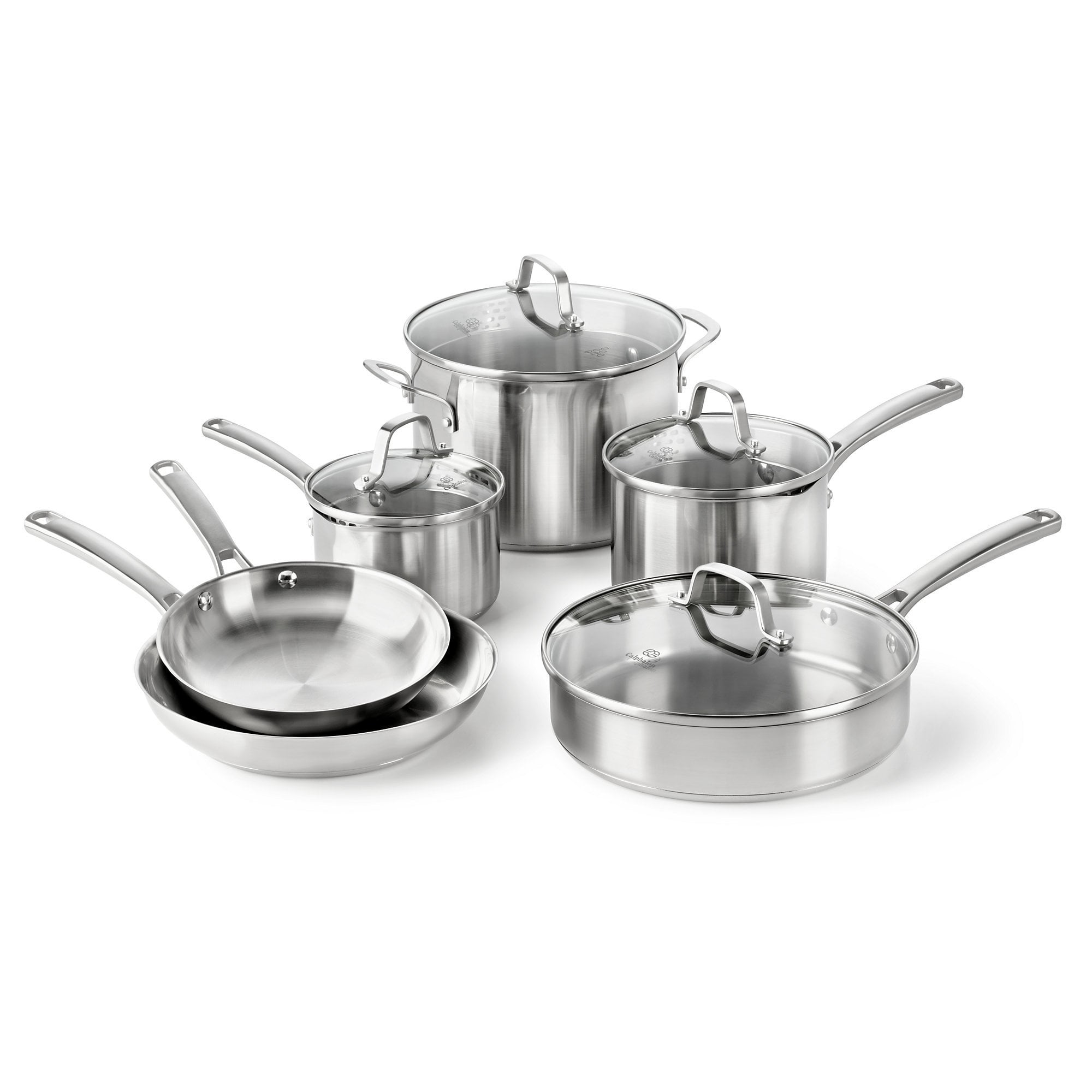 Photo 1 of (NON-REFUNDABLE) Calphalon Classic Sauce Pans with Cover grey