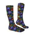 thumbnail image 3 of Balery Colorful Floral Fun Novelty Socks Men'S Women'S Crew Socks Funny Crazy Novelty Socks Quirky And Cool Socks, 3 of 9