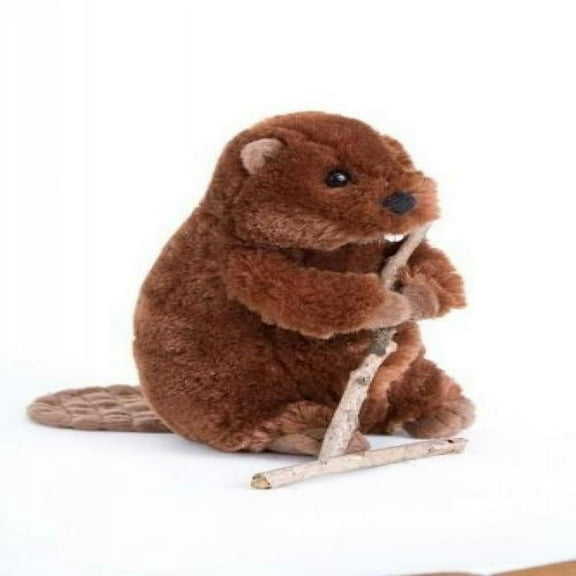 Douglas Toys Buddy Beaver Plush Stuffed Animal Toy, 7"