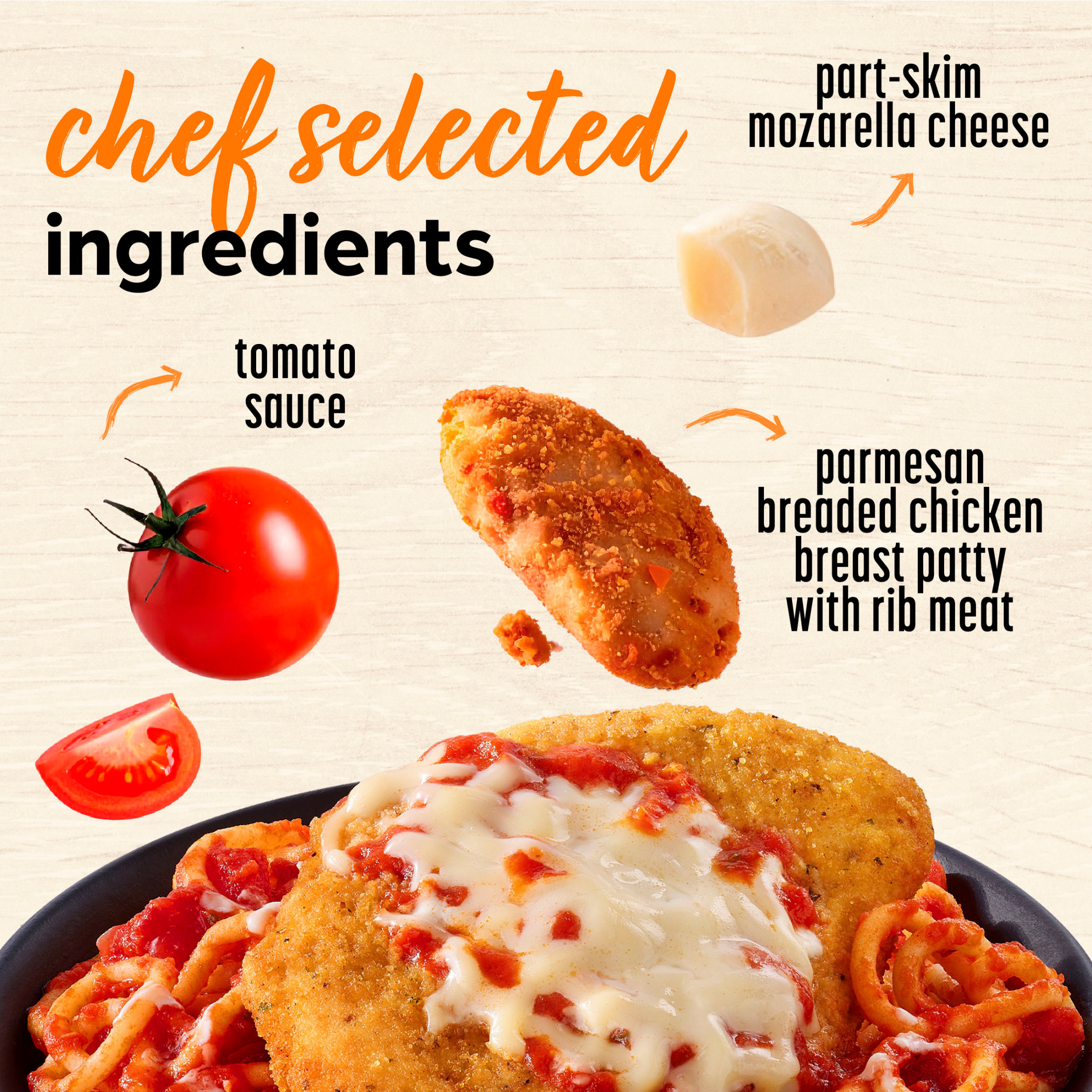 Lean Cuisine Chicken Parmesan Microwave Meals for Lunch or Dinner, 10.875 oz (Frozen)