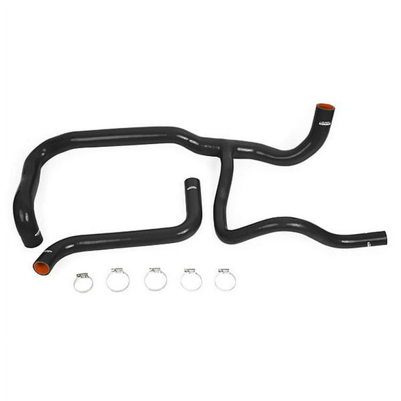 Mishimoto MMHOSE-K2-14BK Silicone Radiator Hose Kit Compatible With Chevrolet Silverado 2014  Black