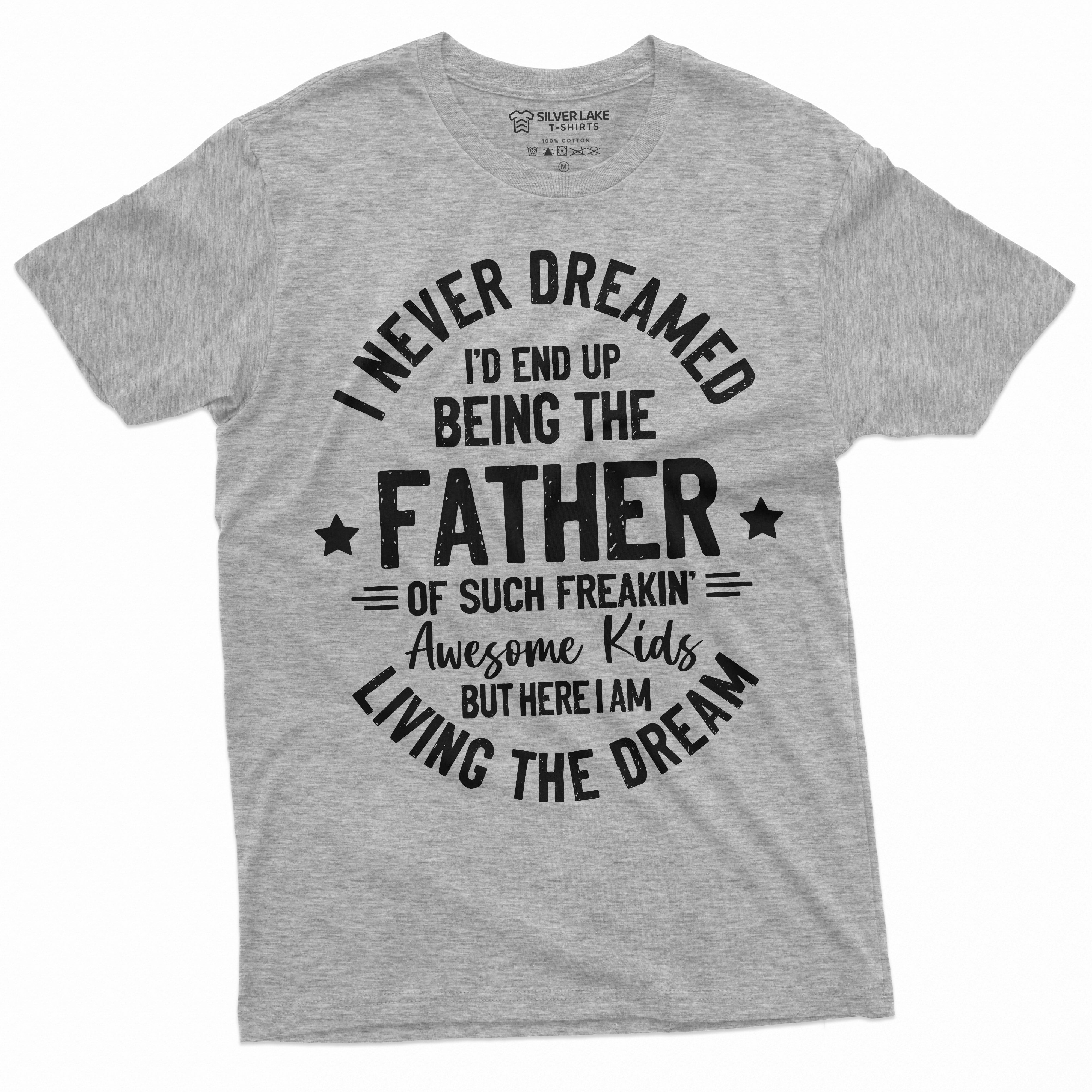 Men'S Father'S Day Humor Shirt Gift For Husband Papa Daddy Shirt Gift From  Kids Daughter Son T-Shirt (4X-Large Grey) - Walmart.Com