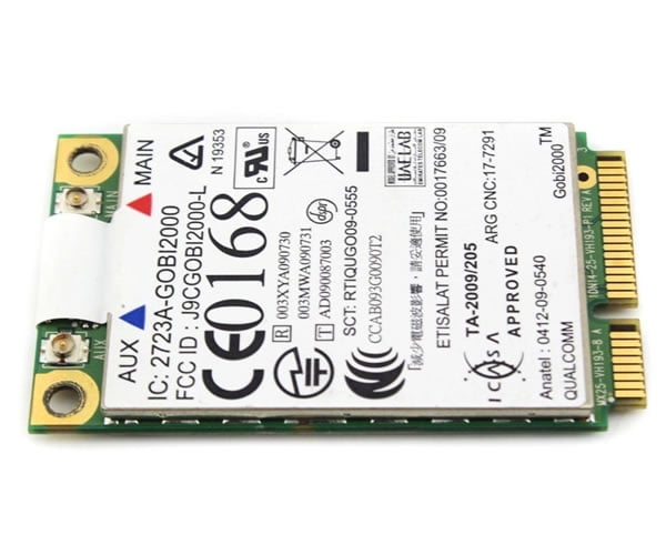 Dell 5620 Gobi 2000 WCDMA GV33N ATT GPRS 2G 3G WWAN Wireless Mini PCIE