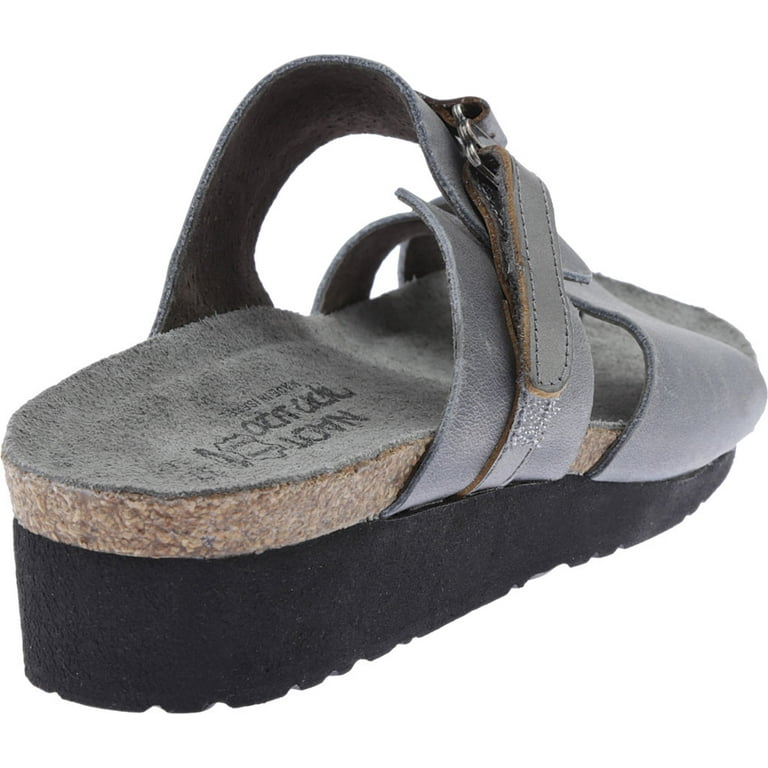 Women s Naot Jessica Vintage Slate Mirror Leather 36 M Walmart