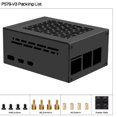 thumbnail image 4 of Para Carcasa para 5 (P579-V3) Compatible con PCIe M.2 NVMe SSD Shield Top X1001 / X1003 / X1000 / X1015 y Enfriador Activo, 4 of 5