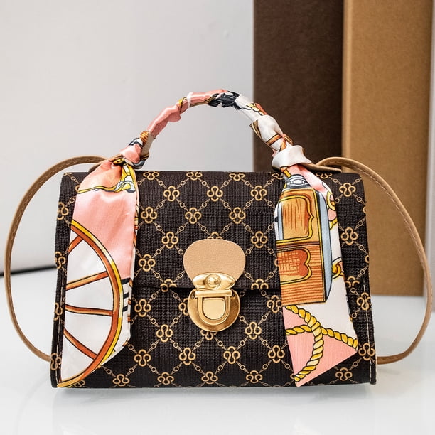 Bolso de mujer fresco y dulce bolso diagonal bolso de verano bolso de mujer bolso cuadrado pequeño con flores
