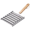thumbnail image 1 of Hotdog Roller Griller Hot Dog Accesorios Parrilla Reutilizables Acero Inoxidable, 1 of 9