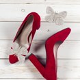 thumbnail image 2 of KAKOWELY 1 Pair Bride Shoe Clips Butterfly Shoe Decorations Wedding Rhinestone Shoe Clips,1.97X"X1.57"X0.39", 2 of 5
