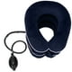 thumbnail image 4 of Collarín cervical inflable con tracción cervical, soporte para aliviar el dolor, masajeador cervical, color azul, 4 of 14