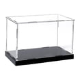thumbnail image 1 of Ruiboury Clear Acrylic Display Case Action Figures Box Practical Protector For Dolls And Car Models Collection Toys Figures Dust, 1 of 6