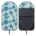 thumbnail image 5 of XYZCANDO Cherry Blossoms Car Seat Towel Cover Anti-Sweat Design, Suitable for Truck Seat Van Bucket Seat, Car Seat Cover Protector Front Seats, for Vehicle Cars, 5 of 6