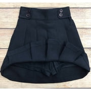 Unik Girl Uniform Skirt with Built in Shorts, Navy Size 8