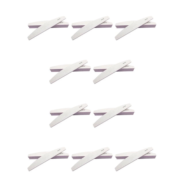 Qarigey Lima de uñas Salón de casa Herramientas de recorte de uñas Cuidado personal Accesorio para forma a la manicura Tiras de pulido Type1 NO1