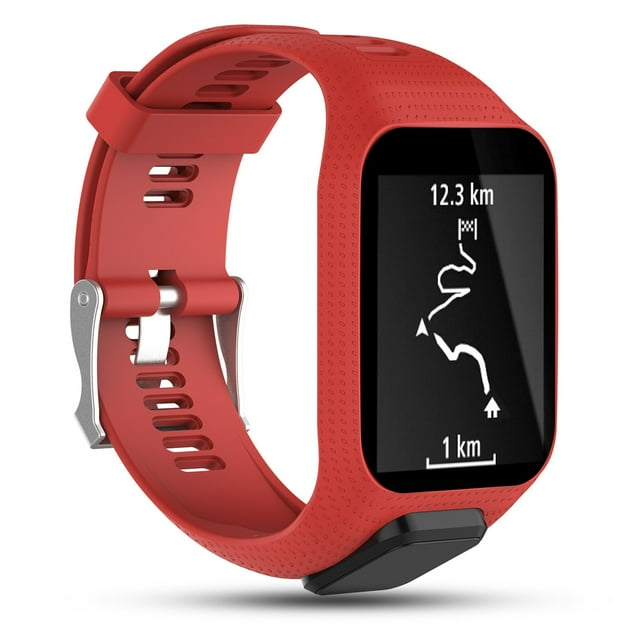 Pulsera de silicona deportiva de color sólido a prueba de sudor con ajuste cómodo y amplia compatibilidad compatible con Smartwatch