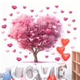 thumbnail image 7 of FUDUUIU Valentine's Day Window Clings Window Stickers Love Heart Tree Glass Decals for Wedding Anniversary Home Office Party Wall Decor, 7 of 7