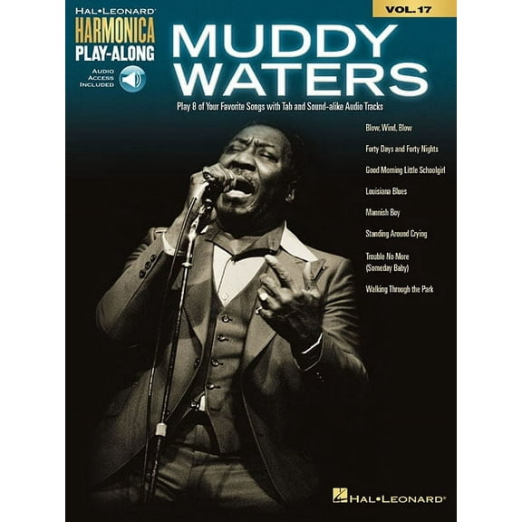 Muddy Waters: Harmonica Play-Along Volume 17, (Paperback)