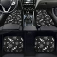 thumbnail image 2 of Renewold Bat Spider Web Black Car Floor Mats 4 PCS Universal Fit Heavy Duty Front & Rear Car Carpet for Most Vehicles, Halloween Auto Interior Accessories Decor, 2 of 7