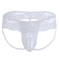 thumbnail image 1 of Calzoncillos De Encaje Transparentes Para Hombres Ropa Interior Bragas, 1 of 4