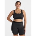 thumbnail image 2 of Avia Women's Flocked Banded Shine Sports Bra, Sizes XS-XXXL, 2 of 6