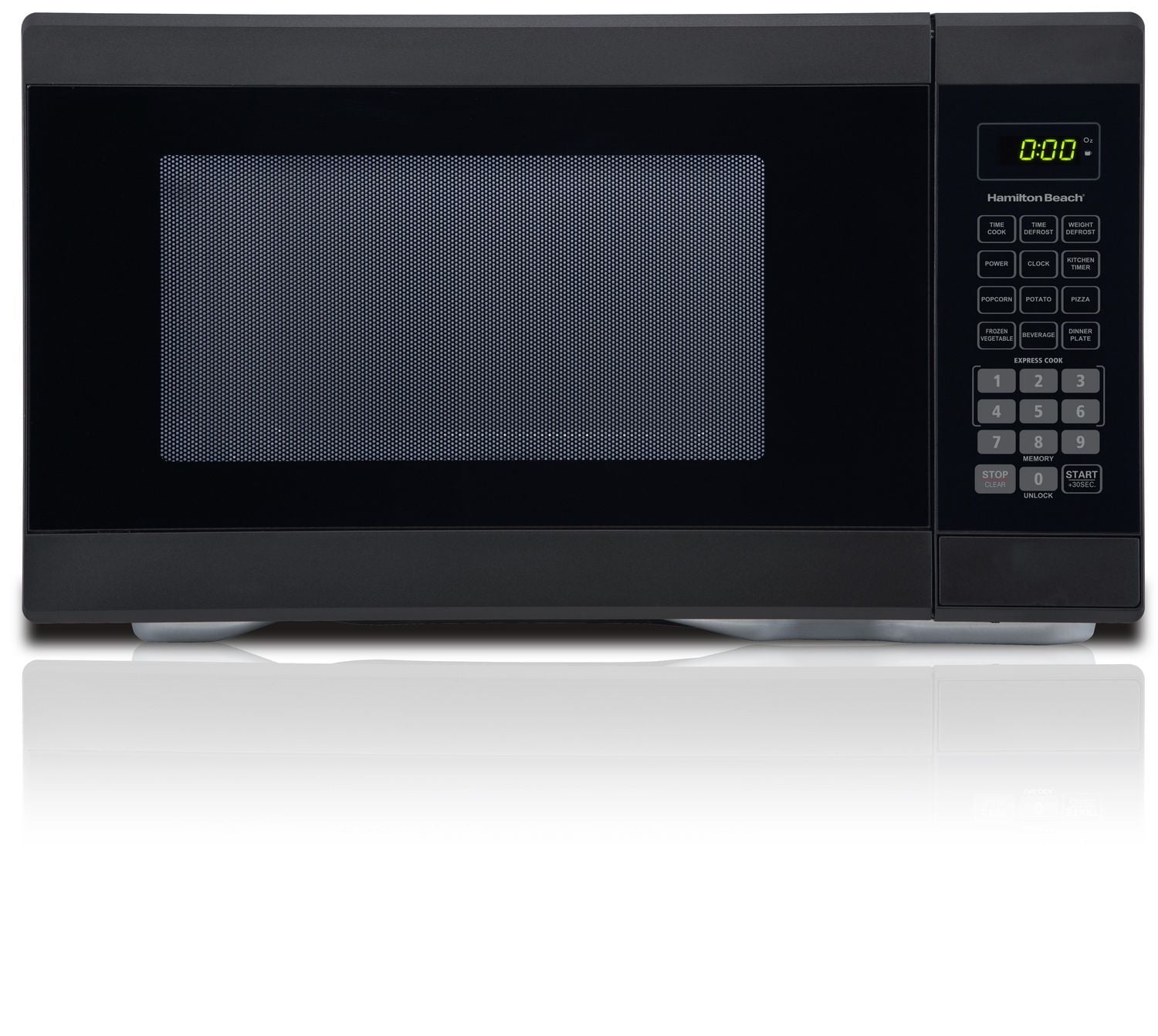 Micro-ondes compact de 1,1 pi³ en blanc de Hamilton Beach